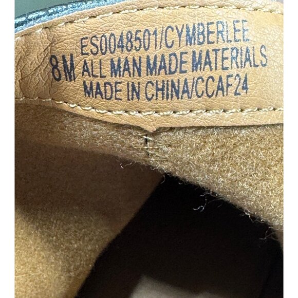 Eurosoft By Sofft Womens 8M Cymberlee Black Ankle Boots  Side Zipper & Buckle - Picture 4 of 16